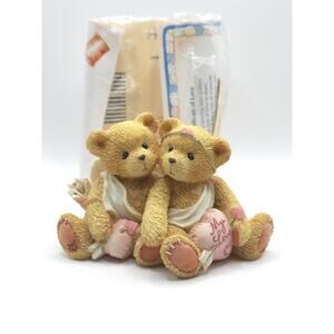 Cherished Teddies "Heart To Heart" 869082 Double Figure 1994